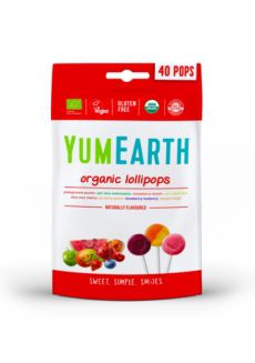 YUMEARTH Fruit flavored organic lollipops - 40pcs